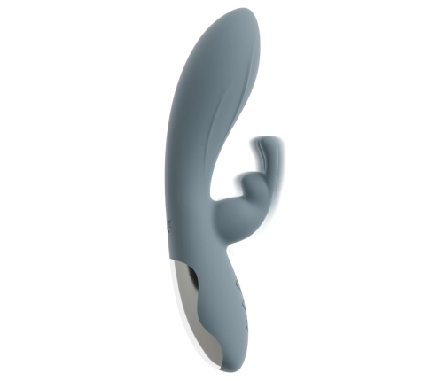 beau coeur Velina Dual Motor Silicone Rabbit Vibrator 20cm Pink