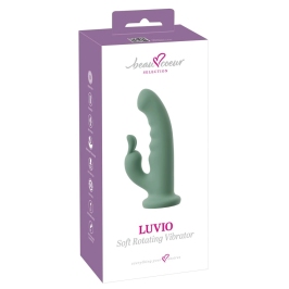 beau coeur Luvio Rotating Soft Dual Motor System with Suction Cup 19.3cm