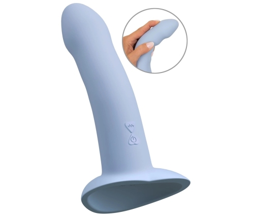 You2Toys Heart Guy Blue Intimate Machine with Suction Base, 17cm