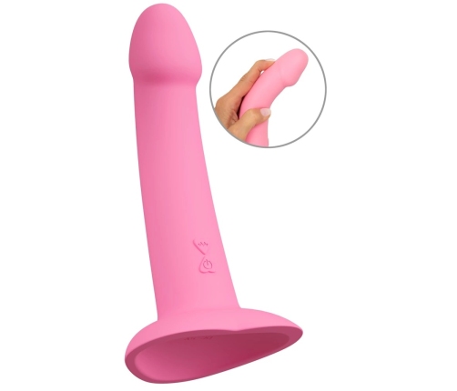 You2Toys Heart Guy Pink Flexible Vibrating Intimate Device 19cm
