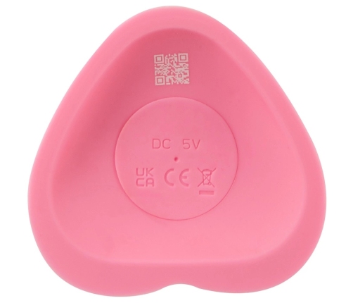 You2Toys Heart Guy Pink Flexible Vibrating Intimate Device 19cm