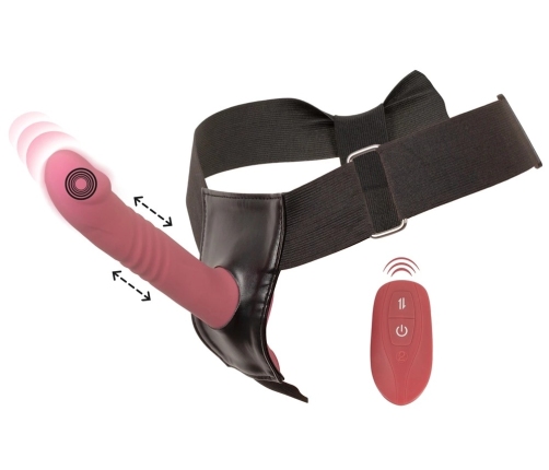 You2Toys Your Strap-On Pink - Dual Motor, Remote, Adjustable Harness