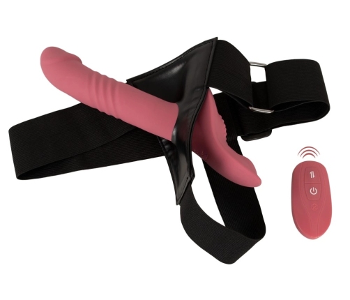 You2Toys Your Strap-On Pink - Dual Motor, Remote, Adjustable Harness