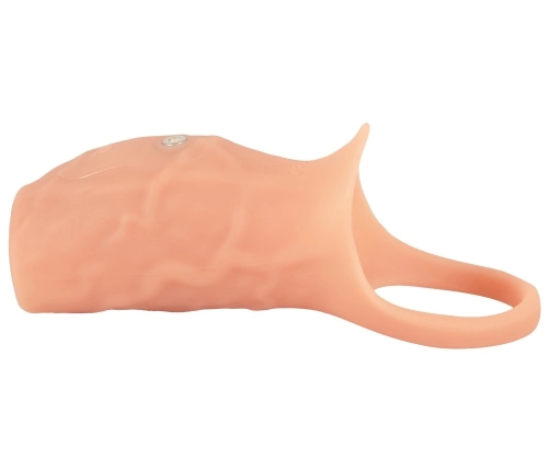 Realistixxx Real Sleeve Open Silicone Vibrating Extension 14cm