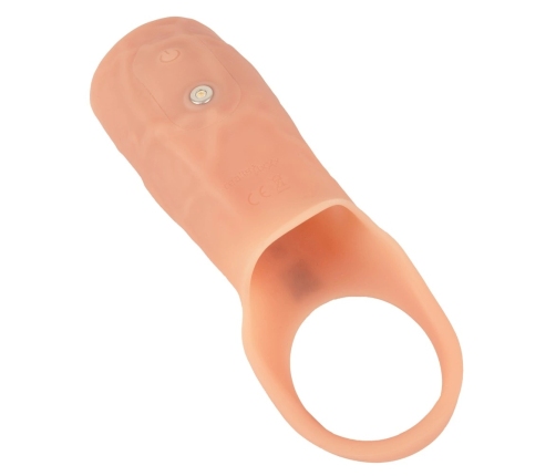 Realistixxx Real Sleeve Open Silicone Vibrating Extension 14cm