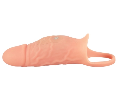Realistixxx RealSleeve Close Silicone Extension with Vibration, 18cm
