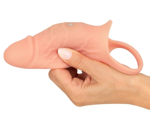 Realistixxx RealSleeve Close Silicone Extension with Vibration, 18cm
