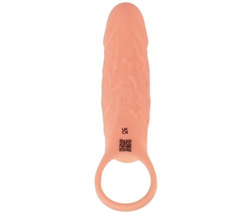 Realistixxx RealSleeve Close Silicone Extension with Vibration, 18cm