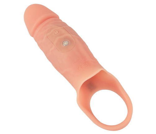 Realistixxx RealSleeve Close Silicone Extension with Vibration, 18cm
