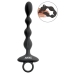 ANOS Flexible Silicone Beads with Dual Motor & Jumping Vibration, 21 cm