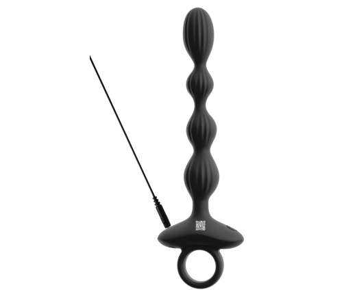 ANOS Flexible Silicone Beads with Dual Motor & Jumping Vibration, 21 cm