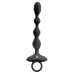 ANOS Flexible Beads Vibrating Intimate Trainer Silicone USB 21.1cm Black