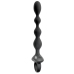 ANOS Flexible Beads Vibrating Intimate Trainer Silicone USB 21.1cm Black