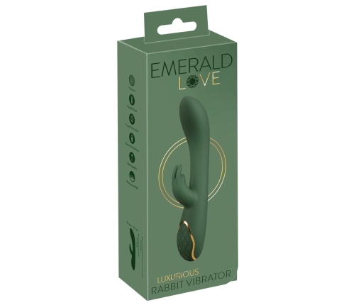 You2Toys Emerald Love Dual Motor Flexible Intimate Device Green 23cm