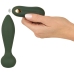 Emerald Love Luxurious RC Plug - Vibrating, Remote Control, Green, 14 cm