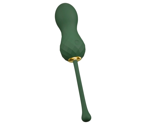 You2Toys Emerald Love RC Intimate Exercise Balls, Waterproof, Green-Gold