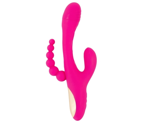 Sweet Smile Triple Vibe Flicking Tongue Multi-Stimulation System 24.4cm