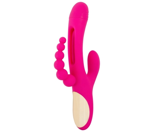Sweet Smile Triple Vibe Flicking Tongue Multi-Stimulation System 24.4cm