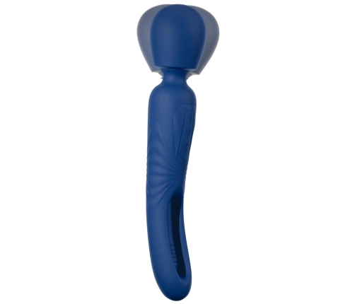 Sweet Smile 2in1 Wand Intimate Device with Flicking System, Purple, 24.3cm
