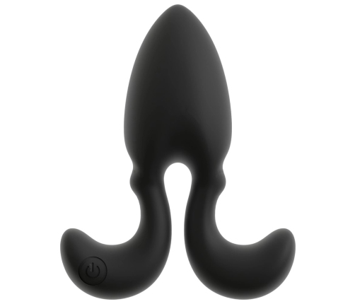ANOS RC Vibrating Plug Flexible Arms 10 Modes Silicone Black 10.2cm