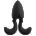 ANOS RC Vibrating Plug Flexible Arms 10 Modes Silicone Black 10.2cm