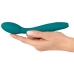 Sweet Smile Nodding Head Vibrator - 10 Modes, Waterproof, Silicone, 18.2cm