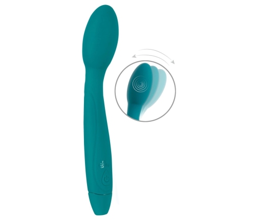 Sweet Smile Nodding Head Vibrator - 10 Modes, Waterproof, Silicone, 18.2cm