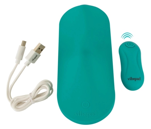 Vibepad Intense Compact Dual Motor Silicone Stimulation Cushion Black