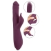 Javida 3F Vibrator Thrusting Rechargeable Silicone Dual Action 25cm