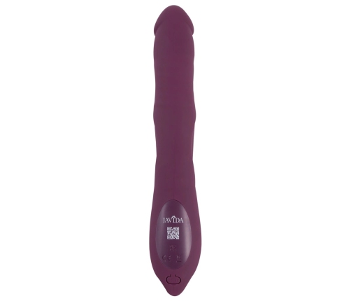 Javida 3F Vibrator Thrusting Rechargeable Silicone Dual Action 25cm