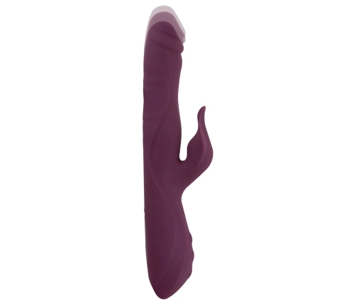 Javida 3F Vibrator Thrusting Rechargeable Silicone Dual Action 25cm