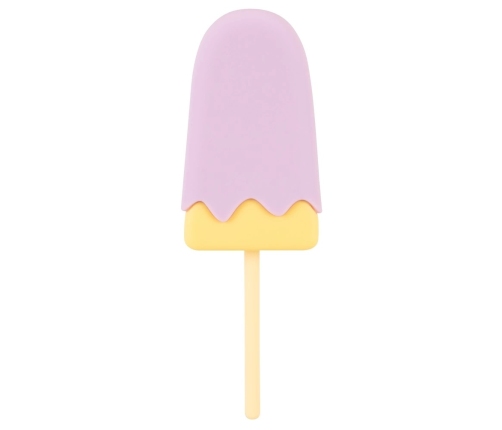 You2Toys Vibrating Popsicle Silicone Lay-On Device, 10 Modes, USB, Pink