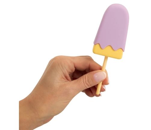 You2Toys Vibrating Popsicle Silicone Lay-On Device, 10 Modes, USB, Pink