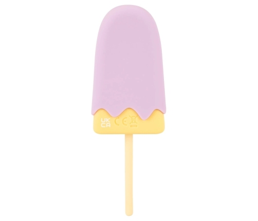 You2Toys Vibrating Popsicle Silicone Lay-On Device, 10 Modes, USB, Pink