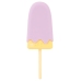 You2Toys Vibrating Popsicle Silicone Lay-On Device, 10 Modes, USB, Pink