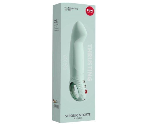 Fun Factory Stronic G Forte Sage Green Intimate Pulsator 19 cm