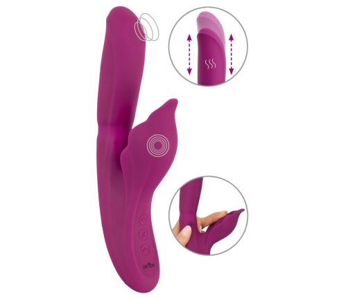 Javida 4F Vibe Heating System - Multispeed Silicone Intimate Device 24cm