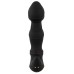 ANOS Vibrating Prostate Plug with Moving Rings, Black, 16.3 cm