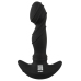 ANOS Vibrating Prostate Plug with Moving Rings, Black, 16.3 cm