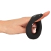 Rebel Vibrating Silicone Performance Ring Black 8.6cm Waterproof USB