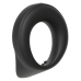 Rebel Vibrating Silicone Performance Ring Black 8.6cm Waterproof USB