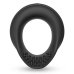 Rebel Vibrating Silicone Performance Ring Black 8.6cm Waterproof USB