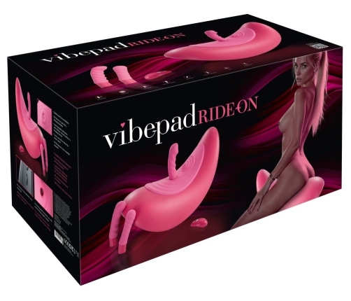 Vibepad Ride-On Intimate Machine with Remote & 3 Silicone Attachments