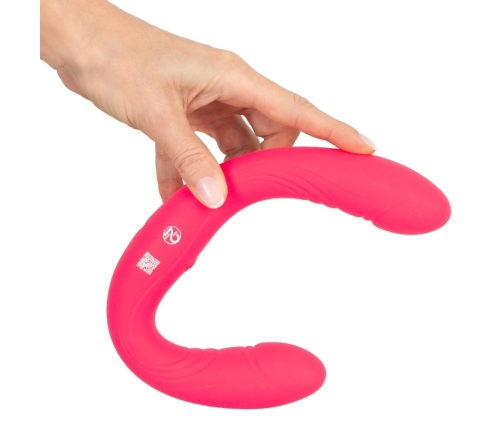 Coup!es Choice CC Dual-Ended Flexible Silicone Intimate Device 31.2cm Purple