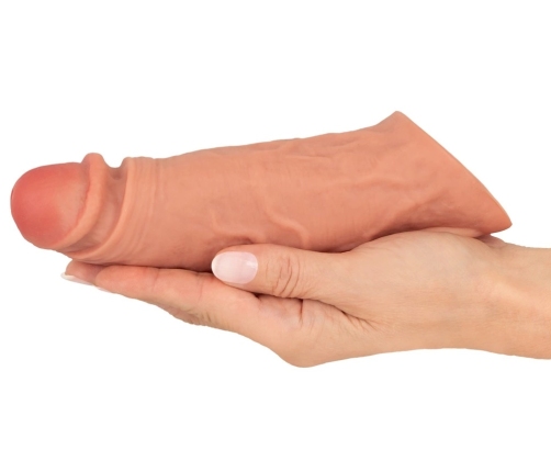 Realistixxx RealSleeve Vibrating Extension 20 cm Liquid Silicone