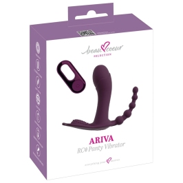 beau coeur ARIVA RC Panty Triple-Action Remote System, Black, 11.7 cm beau coeur ARIVA RC Panty Triple-Action Remote System, Black, 11.7 cm