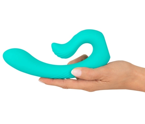 beau coeur Naira Dual Heads Vibrator Flexible Silicone Pink 17.5cm