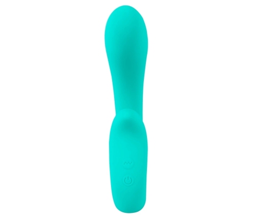 beau coeur Naira Dual Heads Vibrator Flexible Silicone Pink 17.5cm