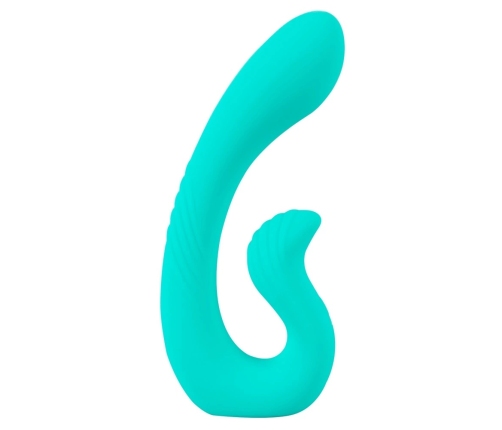 beau coeur Naira Dual Heads Vibrator Flexible Silicone Pink 17.5cm