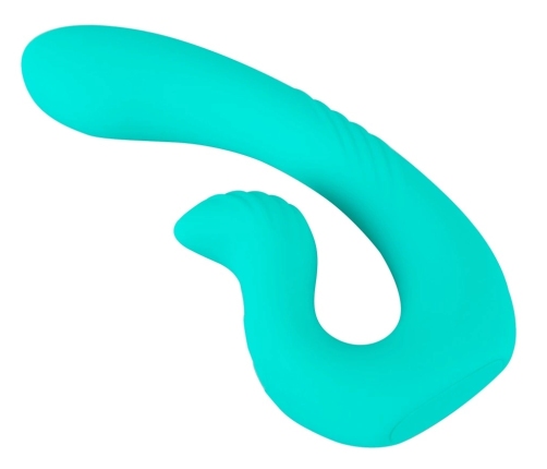 beau coeur Naira Dual Heads Vibrator Flexible Silicone Pink 17.5cm